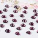 Massive Beads 7800pcs Hotfix Iron Flatback Glasses 5 Sizes Rhinestones Crystal for DIY Project Making with Tweezers and Picking Pen for Bags, Shoes, Clothes and Manicure(Amethyst, 5 Sizes)