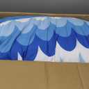 Happy Nappers: Pillow & Sleepy Sack: Large - Blue Shark - 66 x 30, 2-in-1: Plush Animal Opens Into Sleeping Bag, Soft Play & Nap Character, Kids 3+