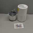 Air Purifiers for Bedroom, FULMINARE H13 True HEPA Air Filter, Quiet Air Cleaner With Night Light, Portable Small Air Purifier for Home, Office, Living Room (White)