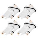 2 x lasuroa 4pcs 592792 Carburetor Main Jet for Briggs & Stratton Engine 09P702, 592792 Jet-Main Replacement for Lawn Mower Garden Equipment Small Engine Parts Accessories