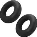 2 Pcs 25x10-12 ATV Inner Tubes with TR6 Valve Stem Butyl rubber for UTVs/Golf Carts/Mowers