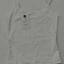 Natural Uniforms Women's Camisole Tank Top-Breathable Cotton Stretch (White, XS)