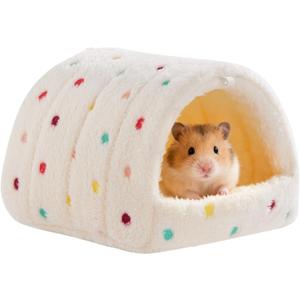 Hamster Hideout Hamster House,Washable Guinea Pig Cage Small Animal Cage Accessories for Mouse Chinchillas Hamsters Hedgehogs Ferrets Bearded Dragons and Rats
