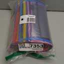 Gamenote 30 Pack Dry Erase Pockets with 5 Rings, 10 Assorted Colors 10x14 Oversized Reusable Plastic Sleeves, Clear Sheet Protectors, Teacher Supplies for Classroom Organization