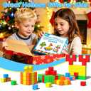 Apluses 42PCS Magnetic Blocks, Gifts for 3 4 5 6 Year Old, Magnet Building Blocks for Toddlers, Girls & Boys, Sensory - Montessori - Autism - Magnetic Toys for Kids Ages 3-5 4-8