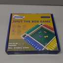 Nicecho Shut The Box Dice Game,2-4 Player Family Wooden Board Table Math Games for Adults and Kids, 8 Dices Classics Games for Classroom,Home,Party or Pub