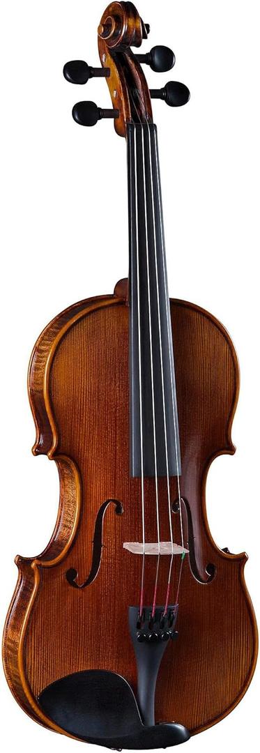 Cremona SV-500 Premier Artist Violin Outfit 3/4 Size, Select Tonewoods, Flamed Body, Varnish Finish, Prelude Strings
