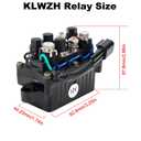 63P-81950-00-00 Relay for Yamaha 4 Stroke Outboard 4 Stroke Engine F150 & 250 40HP 50HP 60HP 75HP 90HP 115HP 150HP 200HP 225HP 250HP TRM6003 Boat Trim Relay 2 Pins Replace 63P819500000 TRM6003