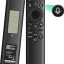 BN59-01432A Solar Voice Remote Control Replacement for Samsung TV Remote Control, Compatible with Samsung Neo QLED, 8K, The Frame and Crystal UHD Smart TV, New 2023 Model, Black