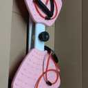 Waist Twister Machine Exercise, Ab Twister Board, Twister Exercise Machine, Noiseless Waist Sculptor Waist Twisting Fitness Tool, Weight Loss Exercise Equipment for Slim Waist Belly Fat, Home Gym for Women & Men, Pink 