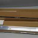 EaseLife 4FT/48in Sliding Pocket Door Hardware Kit,Commercial Grade,Aluminum Box Rail Kit,Slide Smoothly Quietly,Easy Install,No Door (44.5in Track Kit for 23"~24" Wide Single Door)