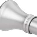 YNL Silver Shower Curtain Rod 36-84 Inch(3-7ft), No Slip No Drill Stainless Steel Spring Tension Curtain Rod, No Rust Shower Rod Adjustable For Bathroom Window Bedroom