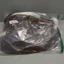 DIASHINY Women's Faux Shearing Fur Winter Coat Warm Thick Fur Lined Faux Leather Jacket (039 Brown) S