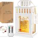 50th Wedding Anniversary Lantern 50th Anniversary Wedding Gifts for Couple Parents Husband Wife Grandparents