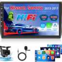 2G 64G Screen for Nissan Sentra 2013-2017 CarPlay Radio Android Car Stereo 10.1'' Touch Screen Android Auto AHD Backup Camera Bluetooth GPS WiFi Hi-Fi