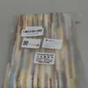 Boho Throw Pillow Covers 18x18 Set of 2 Woven Tufted Farmhouse Pillows Cover with Tassels Textured Striped Cushion Case Neutral Pillow Cases Decorative Pillowcase for Sofa Couch Bed,Rust