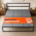Heavy Duty Bunkie Board King Size (76x80) - Under Bed Support
Non-Slip Breathable Support – Ultra-Low 0.4" Profile, Noise-Free, Silicone Grip, Anti-Sag Slat Foundation, Moisture Resistant