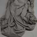 Extra Deep Cal King Fitted Sheet - Hotel Luxury Single Fitted Sheet Only - Easily Fits 18 to 24 inch Mattress - Ultra Soft, Wrinkle Free with Extra Deep Pockets - Breathable & Comfy - Heathered Beige