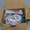 BEAUTURAL Mini Travel Steam Iron for Clothes with Dual Voltage, Temperature Control, Non-Stick Soleplate and Cord Storage, Ideal for Sewing, Quilting and Handcraft (White)