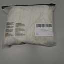 SOLY HUX Women's Summer Peplum Babydoll Tops Sweetheart Neck Ruffle Cap Sleeve Bow Tie Front Textured T Shirt (White, L)