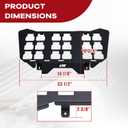 ELITEWILL Packout Mount Compatible with Milwaukee Fit for Can-Am Maverick X3 2017-2023