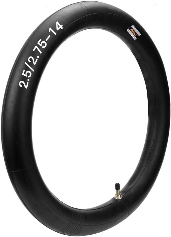 HIAORS 60/100-14 2.50-14 Dirt Bike Inner Tube Replacement for 110cc 125cc 150cc CRF70 CRF110 XR70 TTR90 KLX110 PW80 RM60 RM65 TaoTao SSR Apollo Coolster Motorcycle Off Road Pit Bikes Heavy Duty Parts