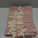 DII Woven Basic Tabletop Collection, Chevron Table Runner, 15x72, Barn Red
