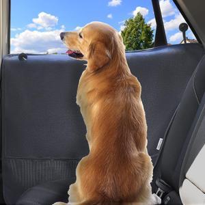 Durapower Dog Car Door Protector2 Pack Extra Big & Thick Anti Pet Scratching Waterproof Vehicle Door Covers Guard Truck Interior Panel Safe SUV Universal 600D Black (31.1'' in X 25.2'')