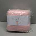 Posh Home Jersey Knit Sheet Set 4-Piece Breathable & Soft Cotton Jersey Bed Sheets - Includes Flat Sheet, Fitted Sheet, & 2 Pillowcases - Full Size, Pink