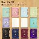 Hoci Poci Lock Diary Refill - 360 Pages 5"7" Refillable Notebook-XZB