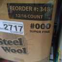 Steel Wool #000 Super Fine Case of 192 (12 Packs x 16)