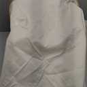 LONBET Laundry Basket with Lid, Made from Breathable Fabric | Aesthetic Clothes Hampers for Laundry with Side Handles & Sturdy Bamboo Frame (26 Gallons - Double, Beige)