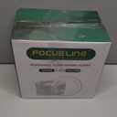 FOCUSLINE 100 Count 10 Inch Clear and Gold Plastic Plates, Disposable Heavy Duty Clear Plates with Gold Rim, Premium Hard Plastic Plate Fancy Disposable Dinner Plate for Wedding Parties