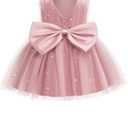 Toddler Baby Girls Princess Birthday Dress Flower Girl Pageant Party Tutu Wedding Formal Dresses Tulle Gown (Pink, 9-12M )