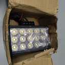 120W 6 Inch Trator Work Light, 10400Lms Excavator Flood Light Offroad Lighting fits Farm Tractor Engineer Truck, 12/24V