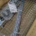 Commercial Grade NSF Listed Metal Wire Mesh Storage Chrome Mobile Security Cage Kit, 24" x 48" x 70", Perfect for Warehouse, Grocery Store, Restaurant, Dishroom