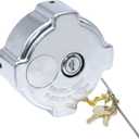 03-37017-002 Truck Fuel Tank Locking Gas Cap 3 In 1/4 Turn Fit For 1996-2022 Freightliner 108SD 114SD 122SD Argosy Cascadia Columbia Century Coronado. Replaces# 572.1018, 600149, 03-37017-002