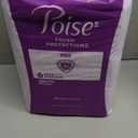 Poise Incontinence & Postpartum Pads for Bladder Leaks, 4 Drop Moderate Absorbency, Regular Length, 132 Count
