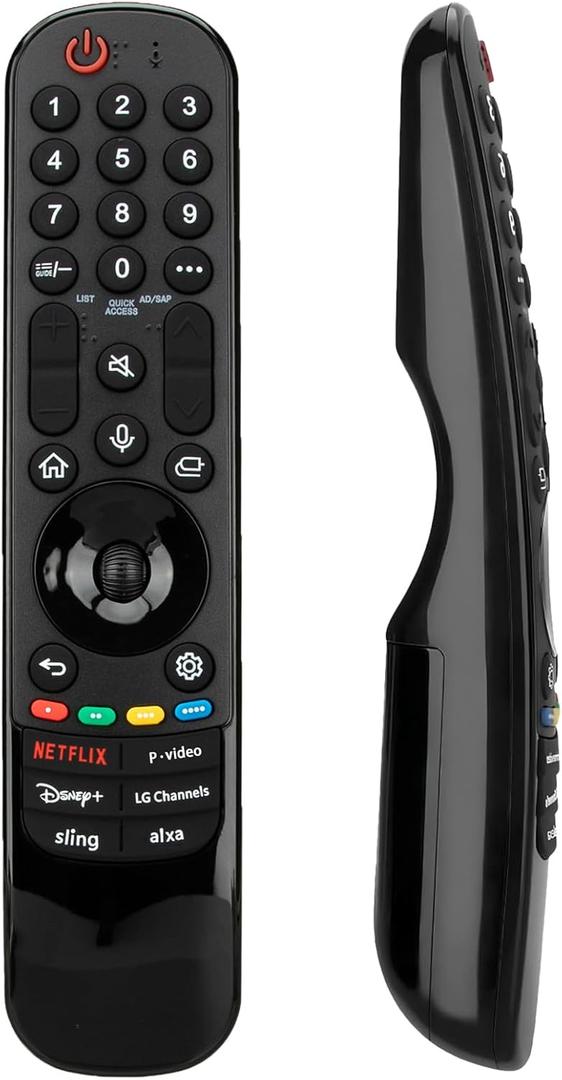 Replacement Magic Remote Control for LG Smart TV, with Voice and Pointer Function, Compatible with LG TV 2019/2020/2021/2022/2023/2024 LED UHD OLED QNED NanoCell 4K 8K