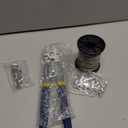 YingYa BIS Wire Rope Crimping Tool Kit, 100FT Stainless Steel Cable, 100PCS Aluminum Crimping Loop Sleeve, Wire Rope Thimble