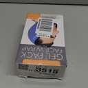 LotFancy Face Ice Pack Wrap for TMJ, Wisdom Teeth, with 4 Reusable Hot Cold Therapy Gel Packs, Pain Relief for Head, Oral and Facial Surgery, Dental Implants, Blue (Blue(one Size Fits Most))