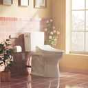 TOTO® WASHLET® KS5 Electronic Bidet Toilet Seat with Instantaneous Water Heating, Self-Cleaning Wand and Heated Seat, Elongated, Cotton White - SW3216#01