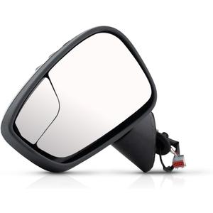 For Ford Fiesta 2011-2019 Door Mirror Driver Side | Power | w/Blind Spot Glass | Paint To Match | Replacement For FO1320458 | AE8Z17683A-PFM