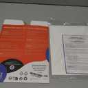 JOYEZA Premium Printable Vinyl Sticker Paper for Inkjet Printer - 25 Sheets Glossy White Waterproof, Dries Quickly Vivid Colors, Holds Ink Well - Inkjet & Laser Printer