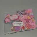 60pcs Pink Embroidered Patches Random Assorted Styles Pink Theme Iron on Patches for Girls Western Cowgirl DIY Sew Applique Repair Patch Cute Preppy Sew on Patches for Backpacks Pants Clothes Jeans