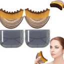 2 PCS Lymphatic Contour Face Brush, Contour Face Brush for Lymphatic Drainage,Ergonomically Designed to Fit The Skin Precisely,Improves Skin Glow & Absorption