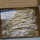 Ravinte 20 Pack 6-1/4 Inch Brushed Brass Kitchen Cabinet Handles Solid Zinc Alloy Cabinet Pulls Cupboard & Drawer Handles