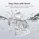 ANYCUBIC Water Washable 3D Printer Resin 2.0 Bundle, 405nm High Precision UV-Curing 3D Resin, Low Shrinkage Photopolymer Resin for LCD Resin 3D Printer (4Packs*1kg Clear, 4kg in Total)