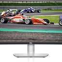 Dell S3422DW Curved Monitor - 34-inch WQHD (3440 x 1440) Display, 1800R Curved Screen, Built-in Dual 5W Speakers, 4ms Grey-to-Grey Response Time, 16.7 Million Colors - Silver