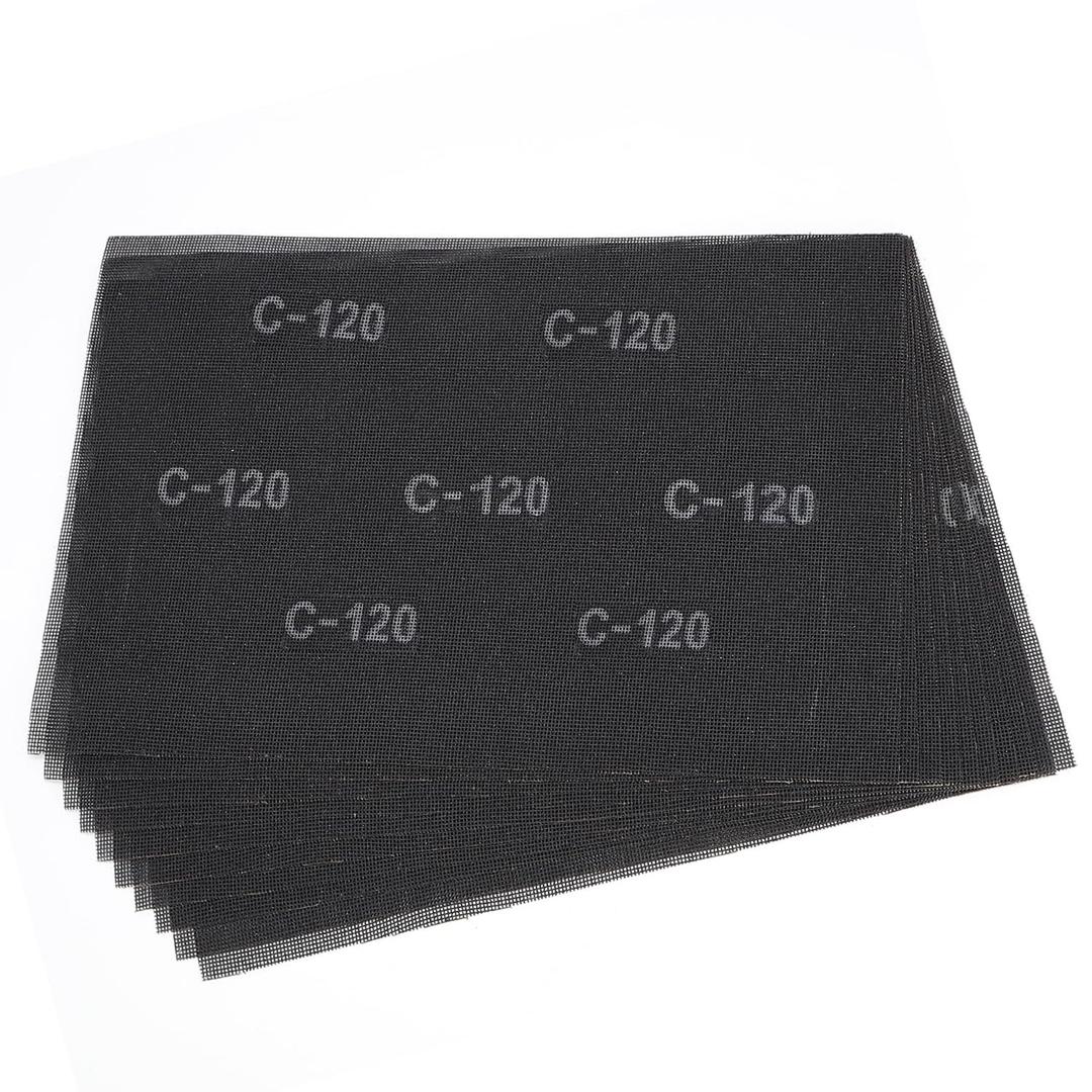 12"x18" Sanding Screen Sheets,10 Pack 60 Grit Mesh Floor Sanding Screen Discs - for Wood Floor,Epoxy Maintenance